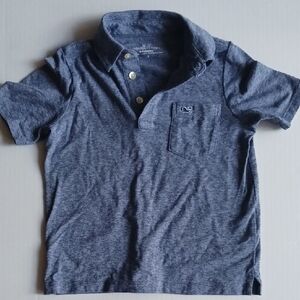 Vineyard Vines Kids' Navy Polo Shirt